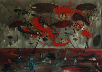 Eric Boo, El tiempo perdido,painting